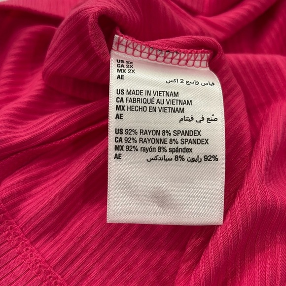 ON 34th Ribbed Tee Shirt, NWT. Size 2X. - Picture 4 of 4